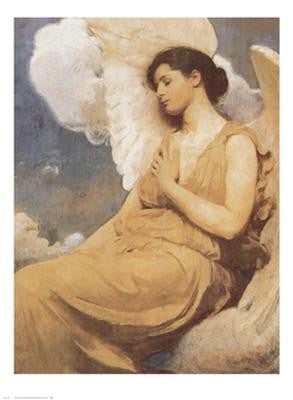 Winged Figure by Abbott Handerson Thayer - Grand Scale Wall Art Décor 45 x 33