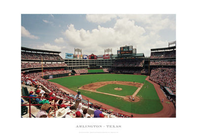 Arlington, Texas Art Print by Ira Rosen - Iconic Cityscape Wall Art for Your Home