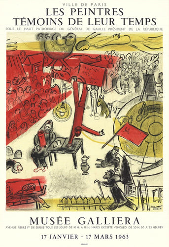 The Revolution by Marc Chagall