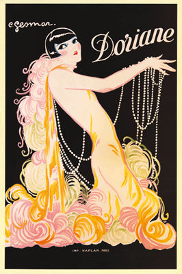 Doriane Art Print by Charles Gesmar - Vintage French Cabaret Poster for Home Decor