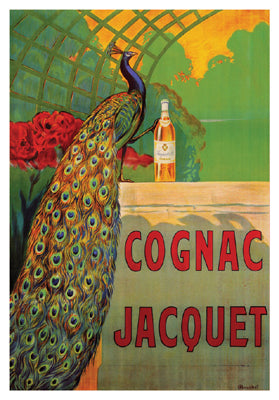 Cognac Jacquet Art Print by Camille Bouchet - Vintage French Alcohol Wall Decor