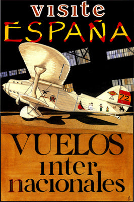 Visite Espana Art Print: Explore Spain with Anonymous Wall Decor