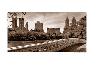Central Park Rowboats by Viktor Balkind - Serene Riverside Wall Art Print