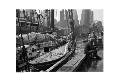 Brooklyn Pier, 1934 - Vintage Photography Wall Art Décor