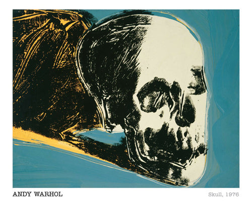 Art Print Skull, 1976 by Andy: Iconic Pop Art Wall Decor