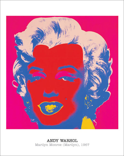 Marilyn Monroe, 1967 by Andy Warhol | Iconic Pop Art Print