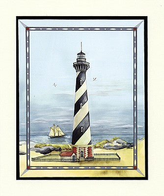 Cape Hatteras Light by Wendy Wegner - Coastal Lighthouse Art Print