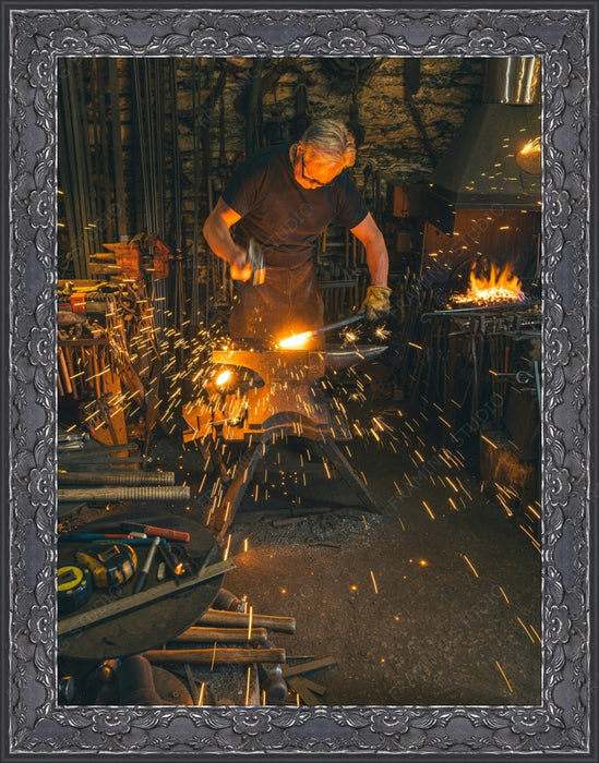 Black Ornate Antique Picture Frame Gallery Wall  shopmodernmemory.com 