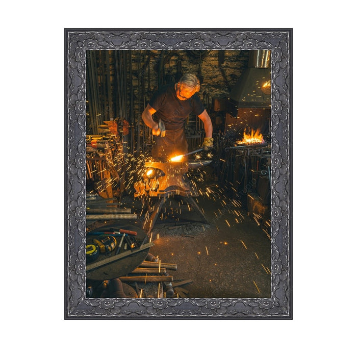 Black Ornate Antique Picture Frame Gallery Wall  shopmodernmemory.com 