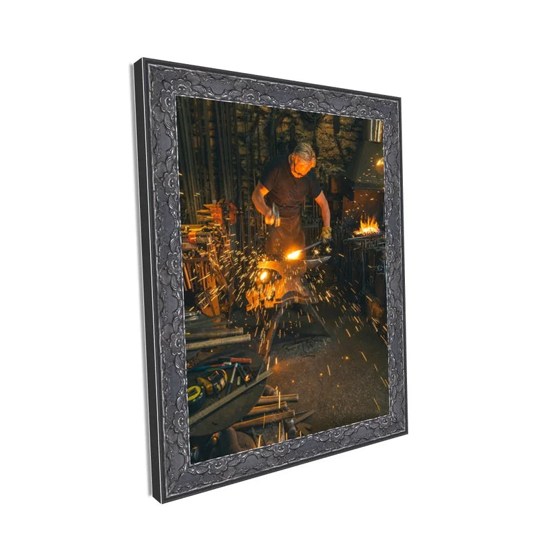 Black Ornate Antique Picture Frame Gallery Wall  shopmodernmemory.com 