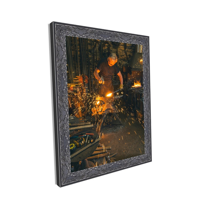 Black Ornate Antique Picture Frame Gallery Wall  shopmodernmemory.com 