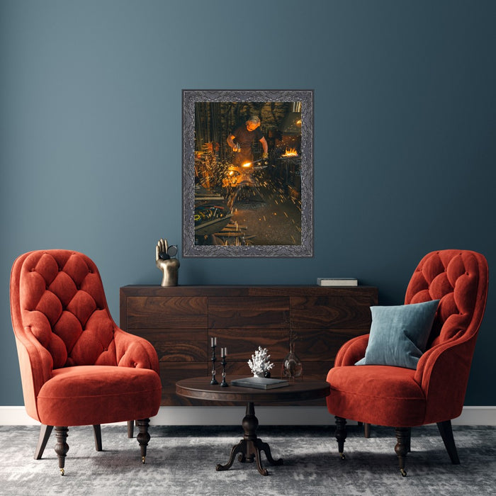 Black Ornate Antique Picture Frame Gallery Wall  shopmodernmemory.com 