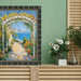 24x30 Frame Boho Black Bamboo Wood Picture Frame