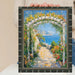 32x48 Frame Boho Black Bamboo Wood Picture Frame