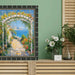 32x48 Frame Boho Black Bamboo Wood Picture Frame