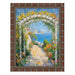 22x28 Frame Boho Dark Brown Bamboo Picture Frame