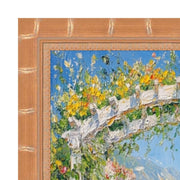 20x30 Frame Boho Gold Bamboo Wood Picture Frame