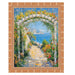 32x48 Frame Boho Gold Bamboo Wood Picture Frame