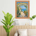 Boho Gold Bamboo Wood Picture Frame 