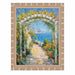 32x48 Frame Boho Silver Bamboo Wood Picture Frame