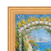 32x48 Frame Bright Gold Leaf Wave Picture Frame - Business Frame