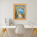 Bright Gold Leaf Wave Picture Frame 