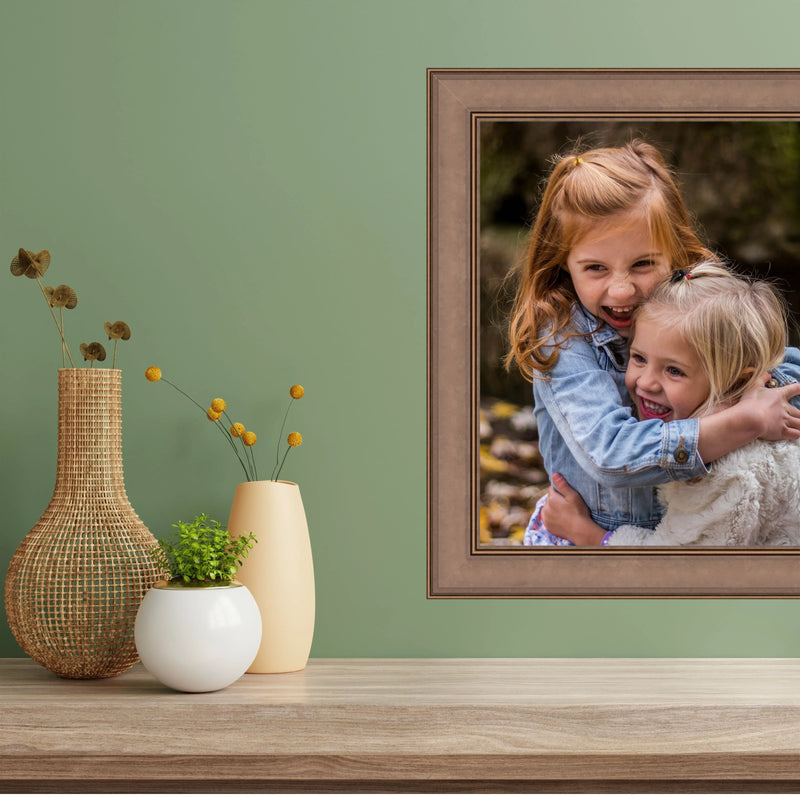 Mocha Mousse Bronze Picture Frame  shopmodernmemory.com 
