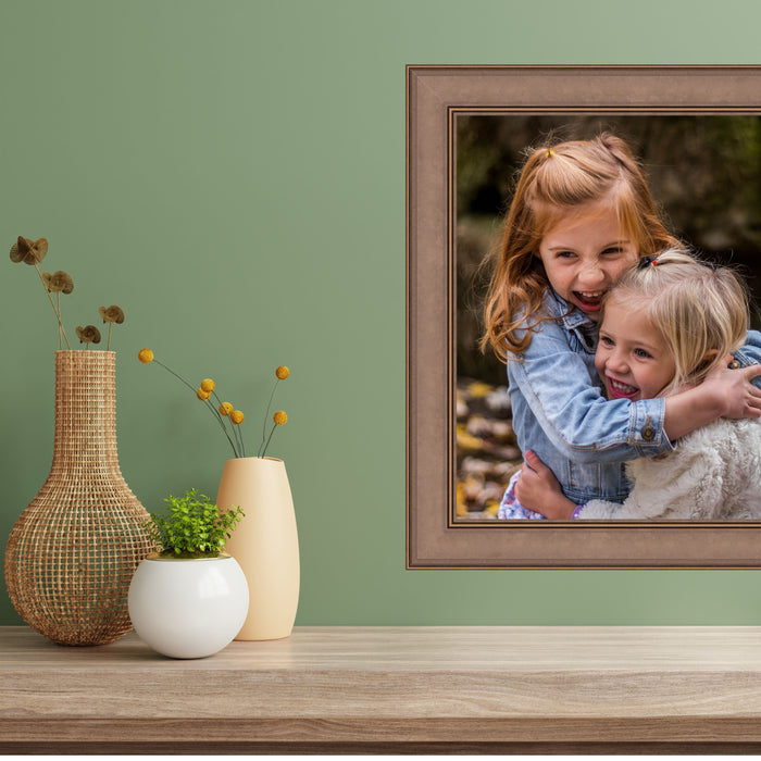 Mocha Mousse Bronze Picture Frame  shopmodernmemory.com 