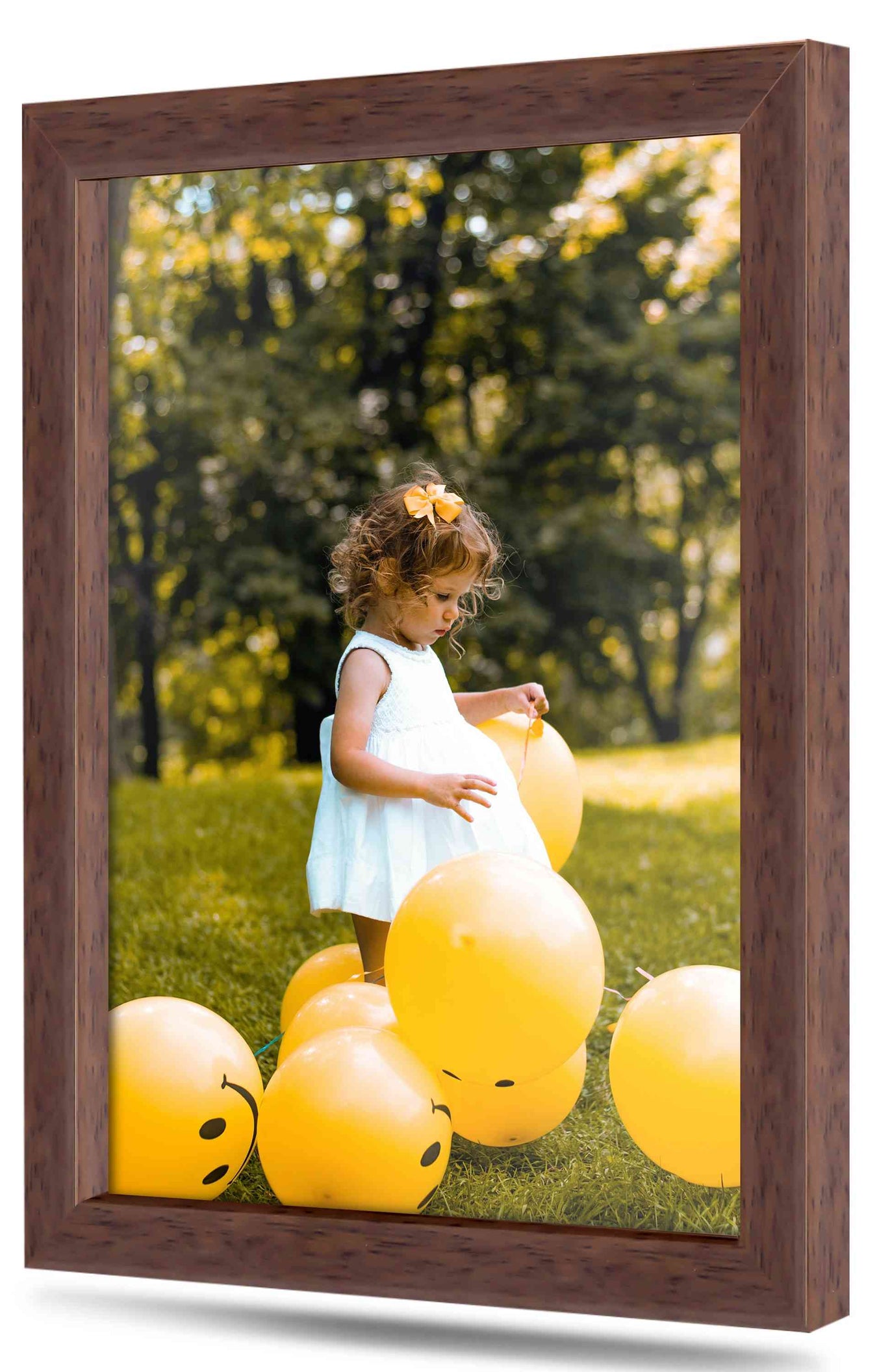 Brown Wood Picture Frames - New Jersey Frame Shop Custom Framing
