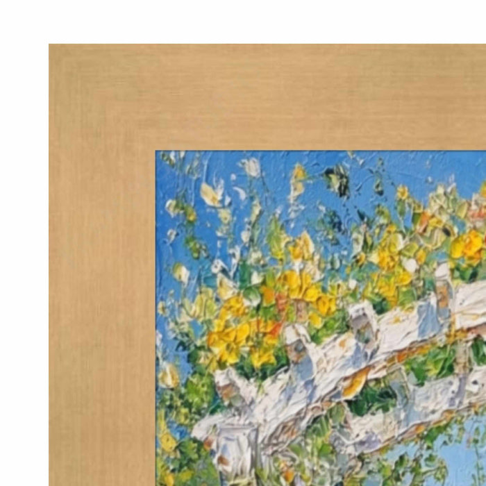 32x48 Frame Brushed Gold Metal Bronze Picture Frame