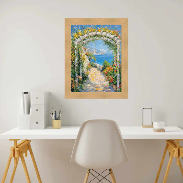 40x60 Frame Brushed Gold Metal Bronze Picture Frame