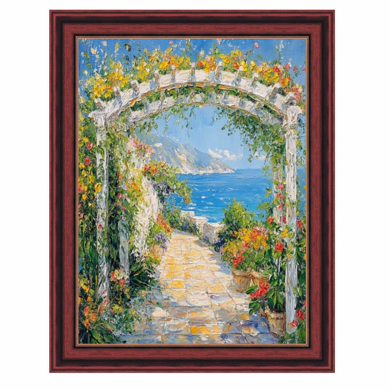 24x48 Frame Certificate Gloss Cherry Wood Gold Lip Picture Frame Diploma