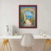 30x40 Frame Certificate Gloss Cherry Wood Gold Lip Picture Frame Diploma