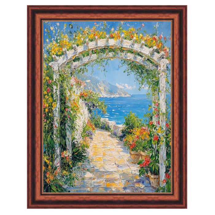 32x48 Frame Certificate Gloss Walnut Wood With Gold Lip Picture Frame