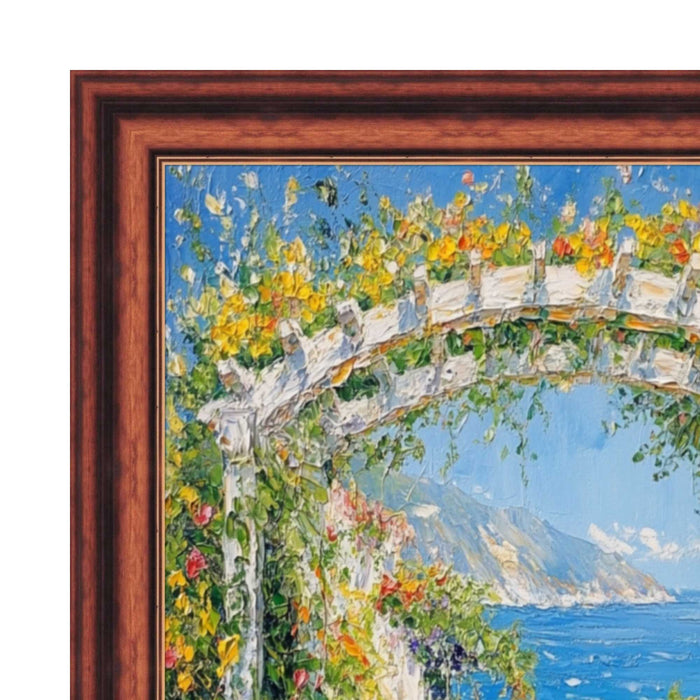 32x48 Frame Certificate Gloss Walnut Wood With Gold Lip Picture Frame