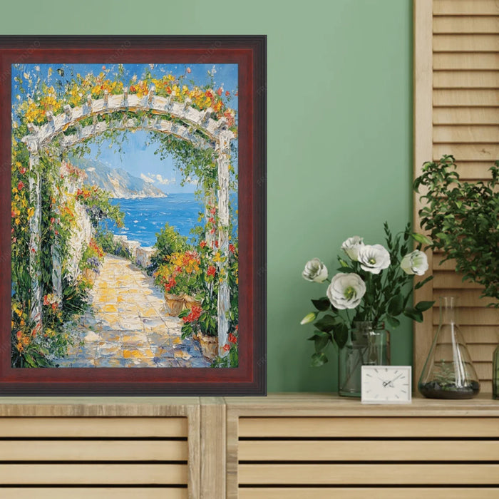 24x30 Frame Diploma Certificate Glossy Cherry Wood Picture Frame