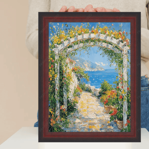32x48 Frame Diploma Certificate Glossy Cherry Wood Picture Frame