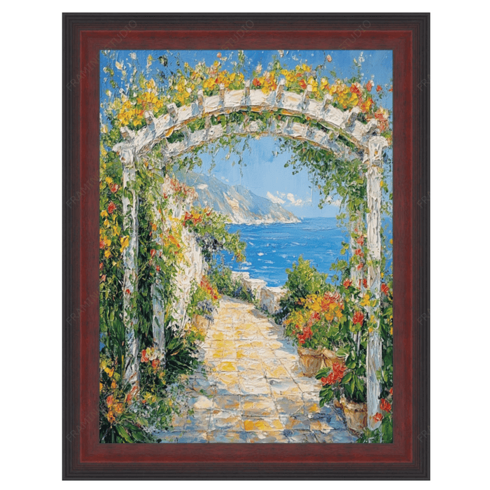 32x48 Frame Diploma Certificate Glossy Cherry Wood Picture Frame
