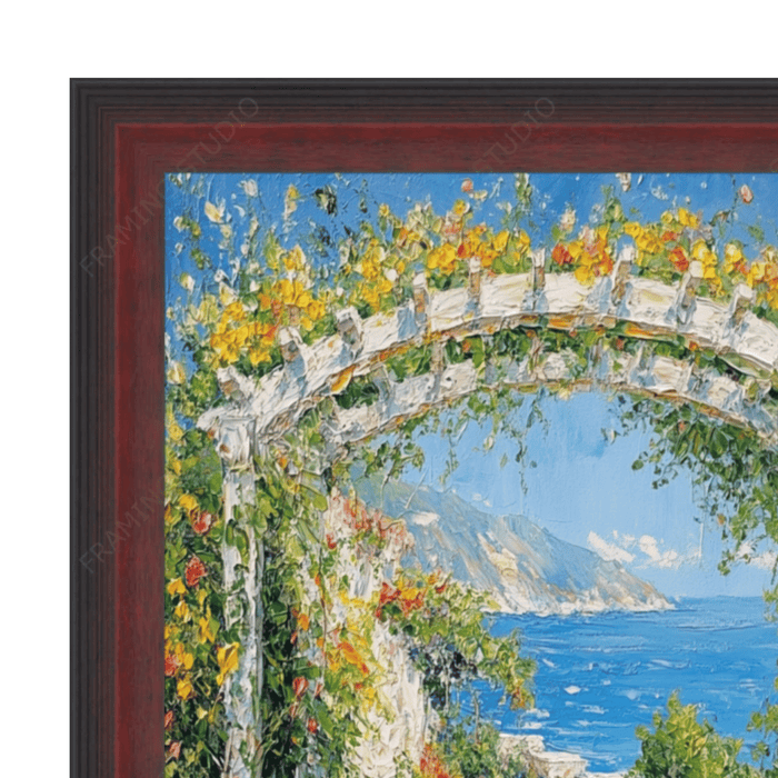 32x48 Frame Diploma Certificate Glossy Cherry Wood Picture Frame