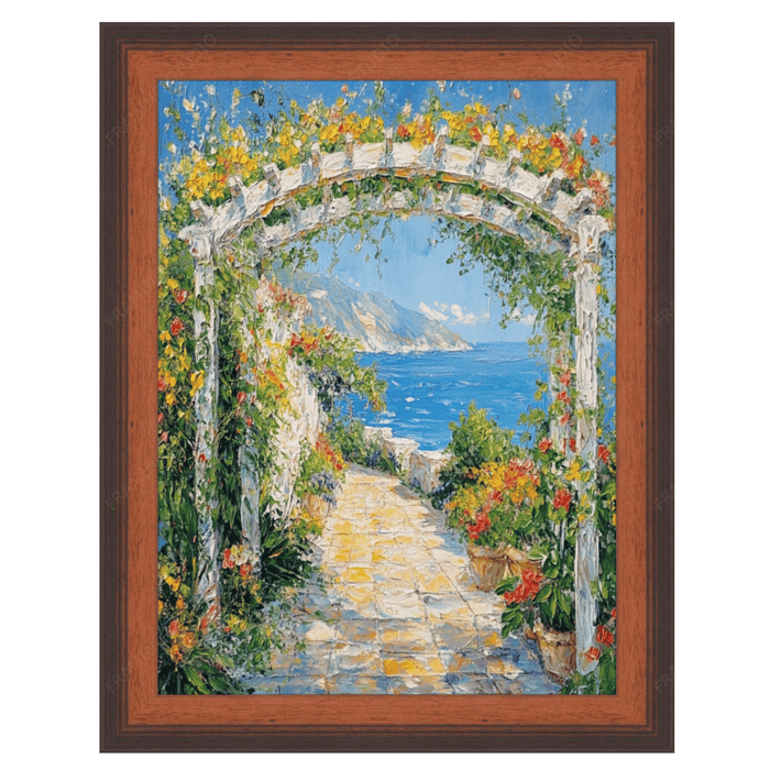30x30 Frame Certificate Glossy Walnut Wood Picture Frame