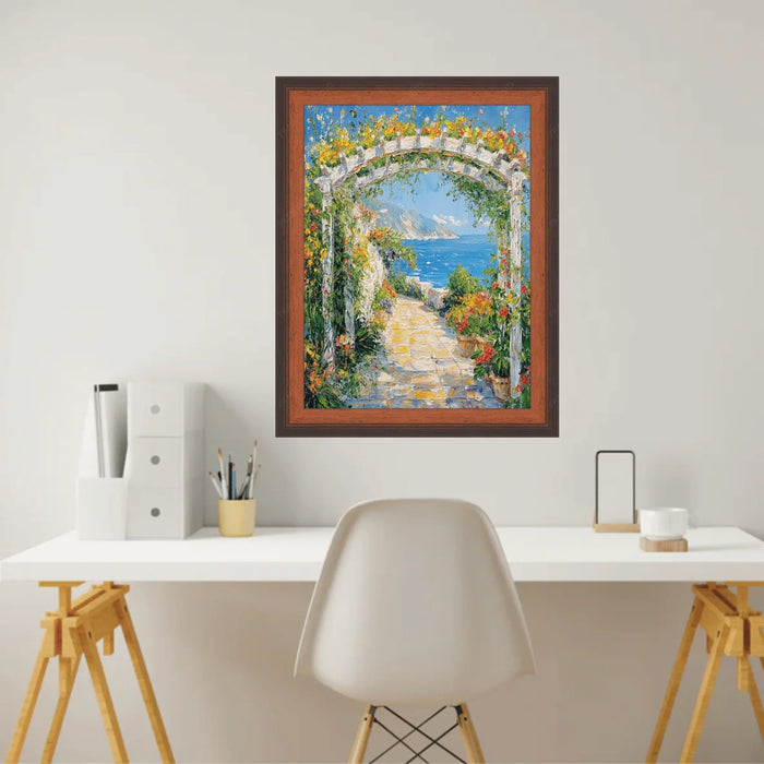 24x30 Frame Certificate Glossy Walnut Wood Picture Frame