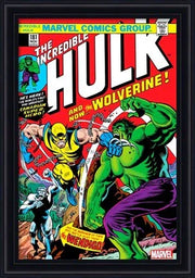 Comic Book Picture Frame – Wall Hanging Modern Black Wood Frame - All Comic Book Sizes  shopmodernmemory.com 
