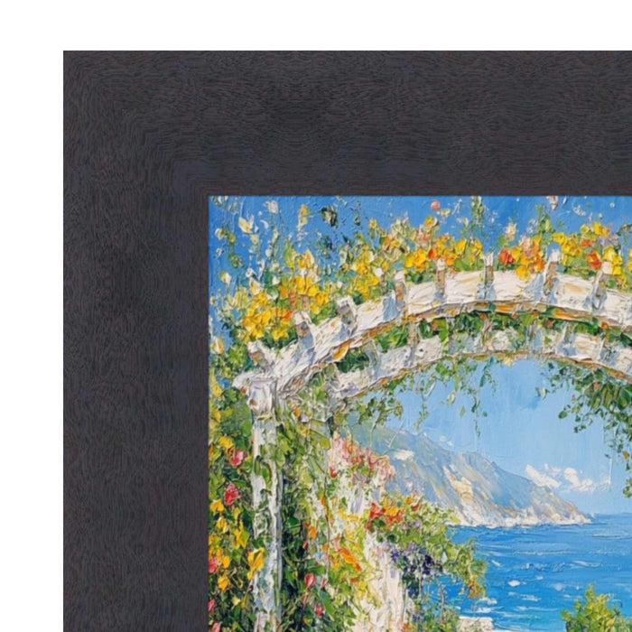 32x48 Frame Contemporary Cappuccino Cafe Wood Picture Frame
