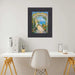 32x48 Frame Contemporary Cappuccino Cafe Wood Picture Frame