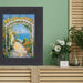 32x48 Frame Contemporary Cappuccino Cafe Wood Picture Frame