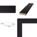 Contemporary Cappuccino Cafe Wood Picture Frame 