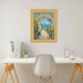 Contemporary Gold Leaf Flat Picture Frame Home Office