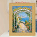 32x48 Frame Contemporary Gold Leaf Flat Picture Frame