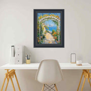 18x24 Frame Contemporary Scoop Black Picture Frame