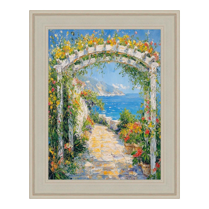 32x48 Frame Contemporary Silver Leaf Picture Frame